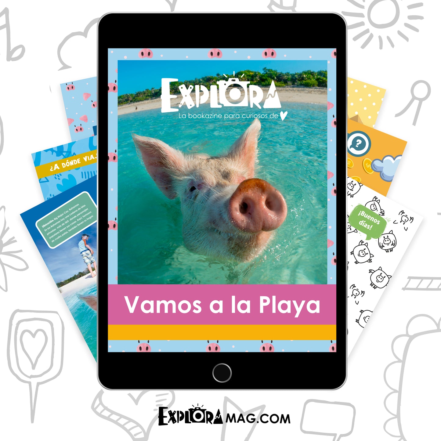 Digital Zine-Vamos a la Playa