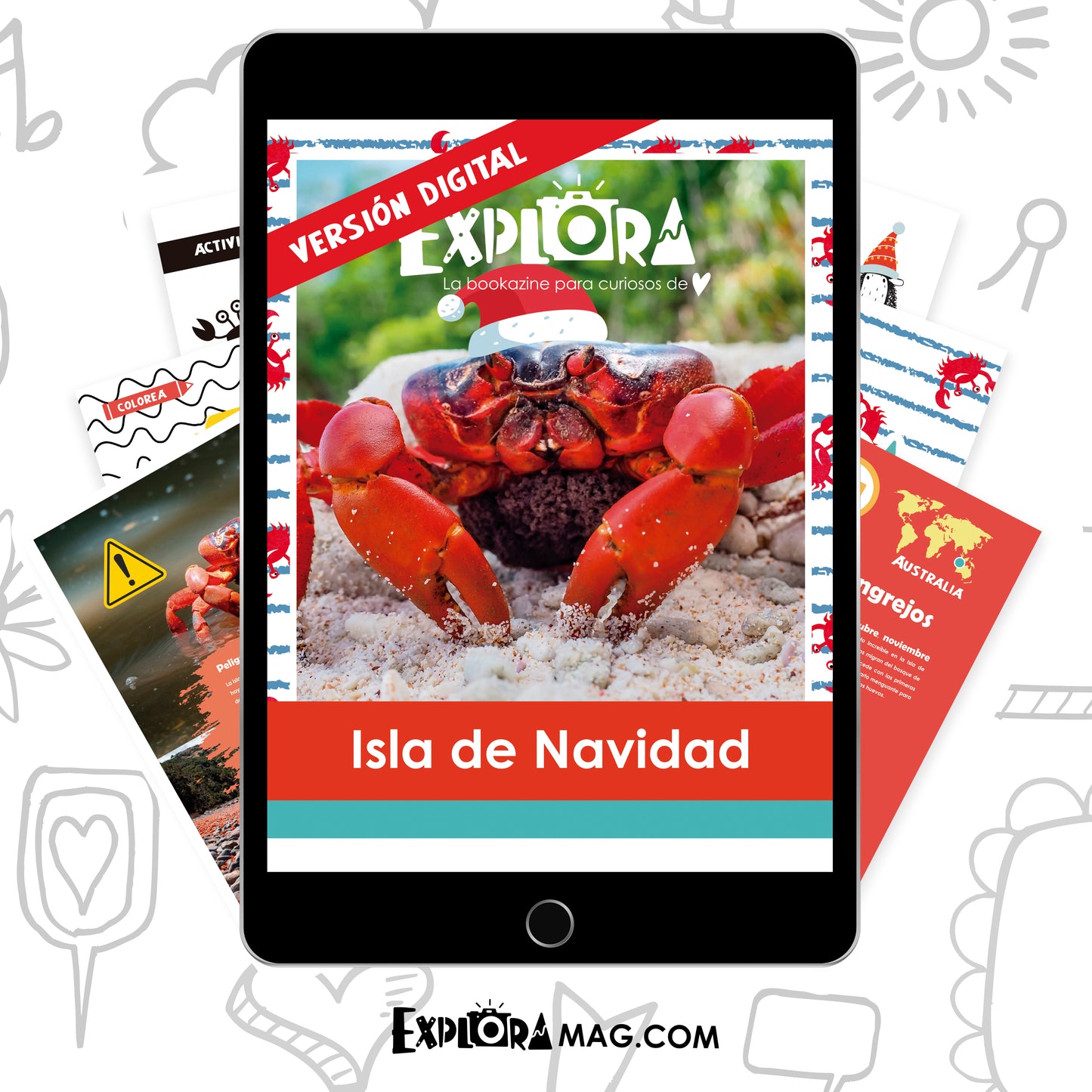 Digital Zine-Isla de Navidad