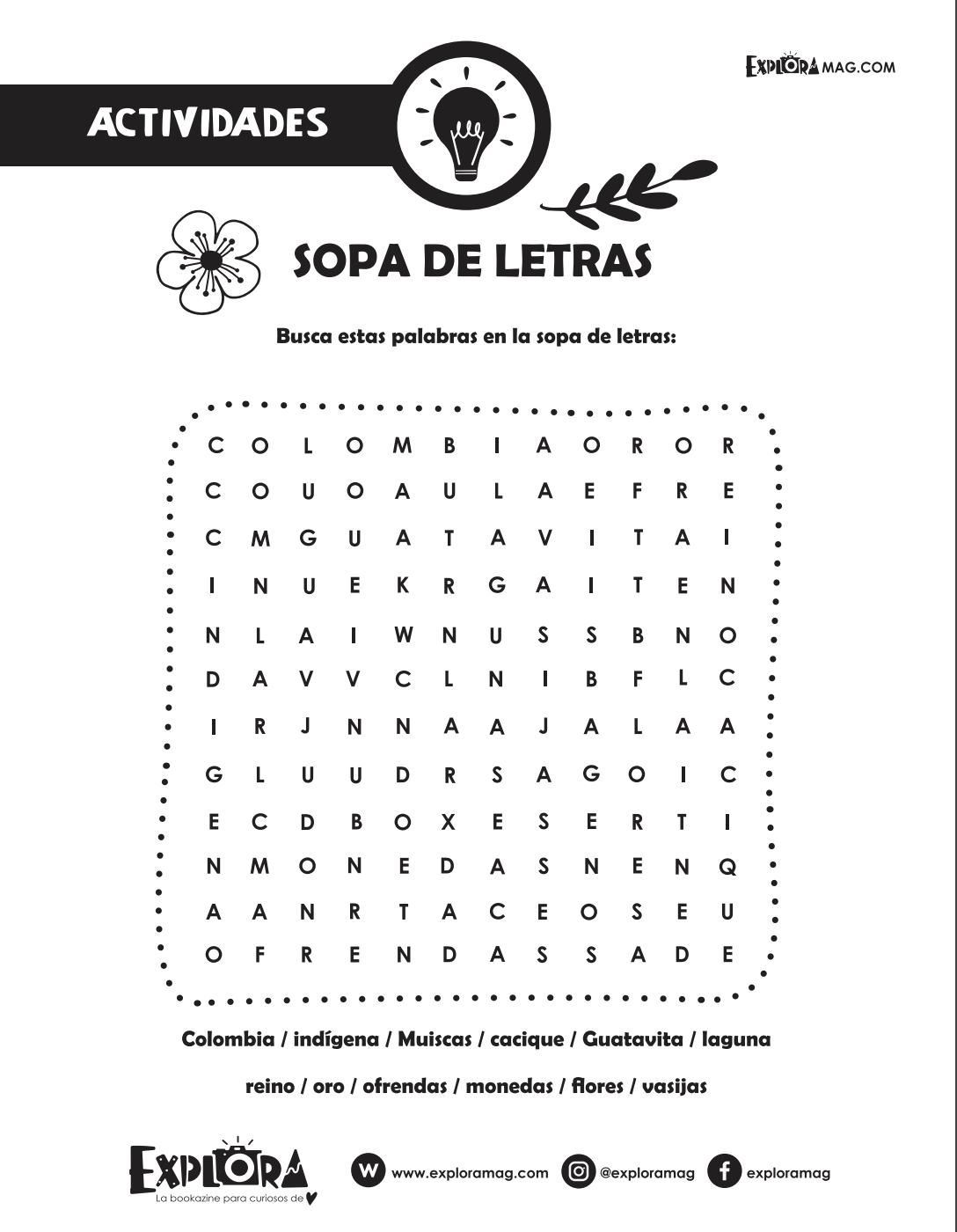 Actividad-El Dorado legend