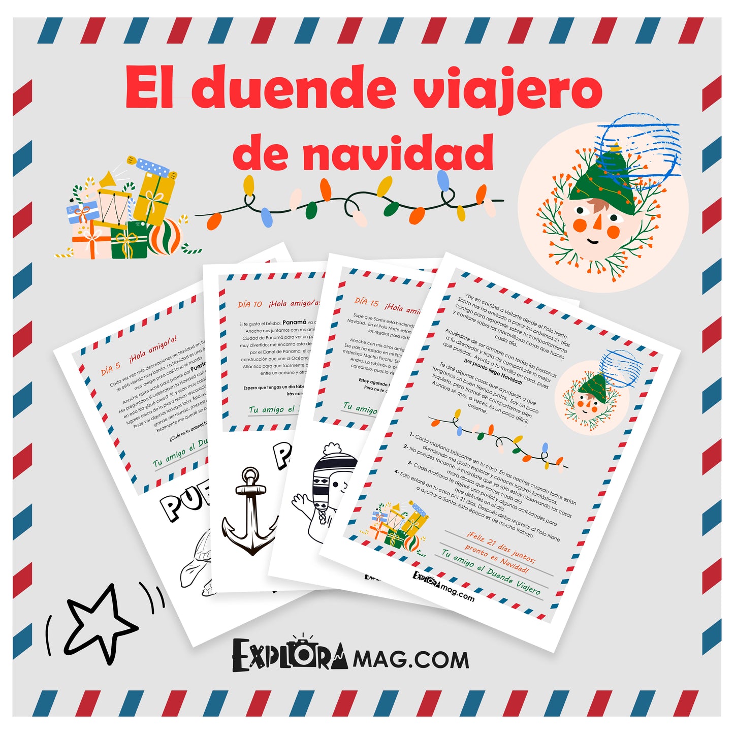 Actividad el duende viajero