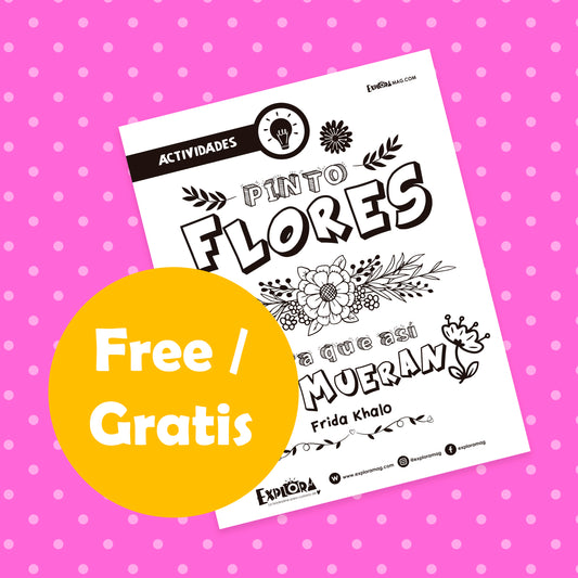 FREE Coloring page Frida Frase