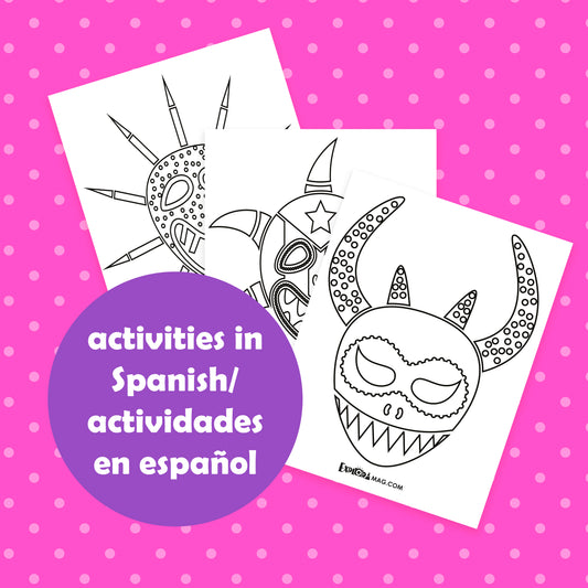 Actividad-Carnaval masks-Mascaras de Vejigante 2