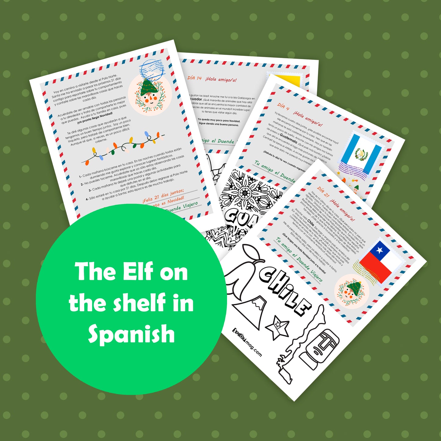 Actividad el duende viajero