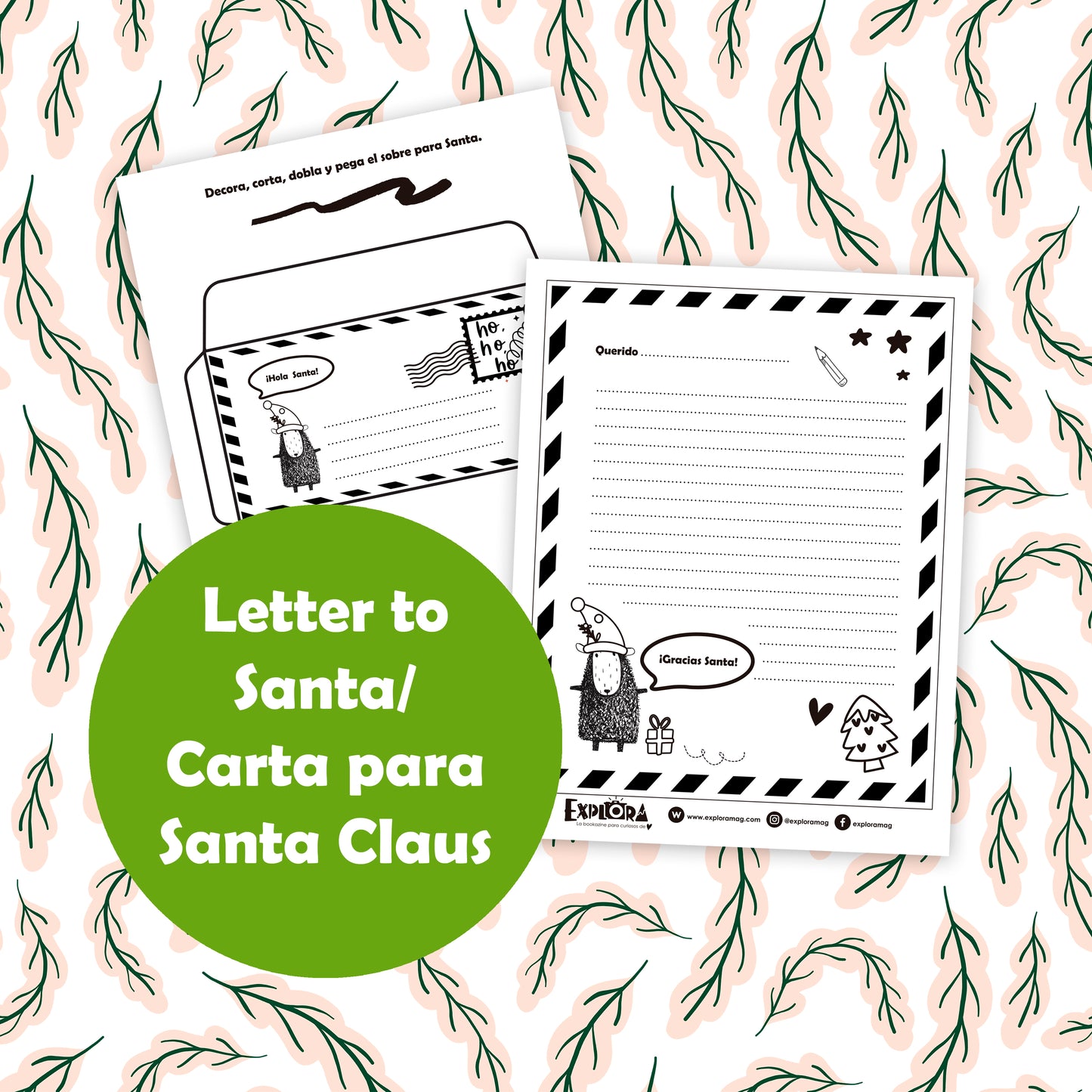 Actividad letter for Santa