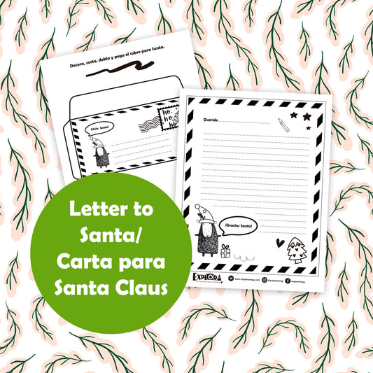 Actividad letter for Santa