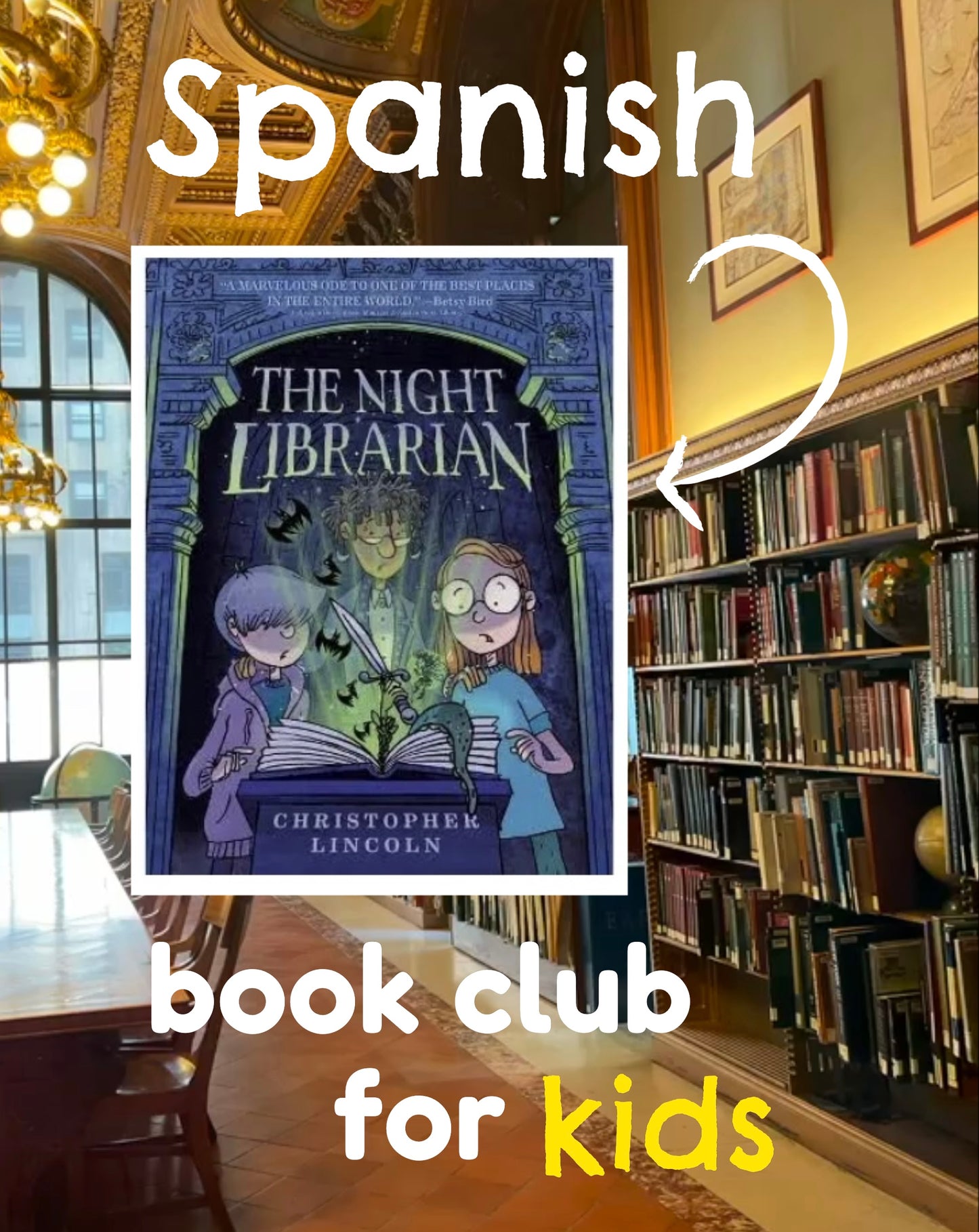 Book Club:  The Night Librarian