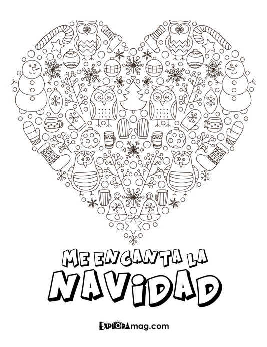 Coloring pages in Spanish