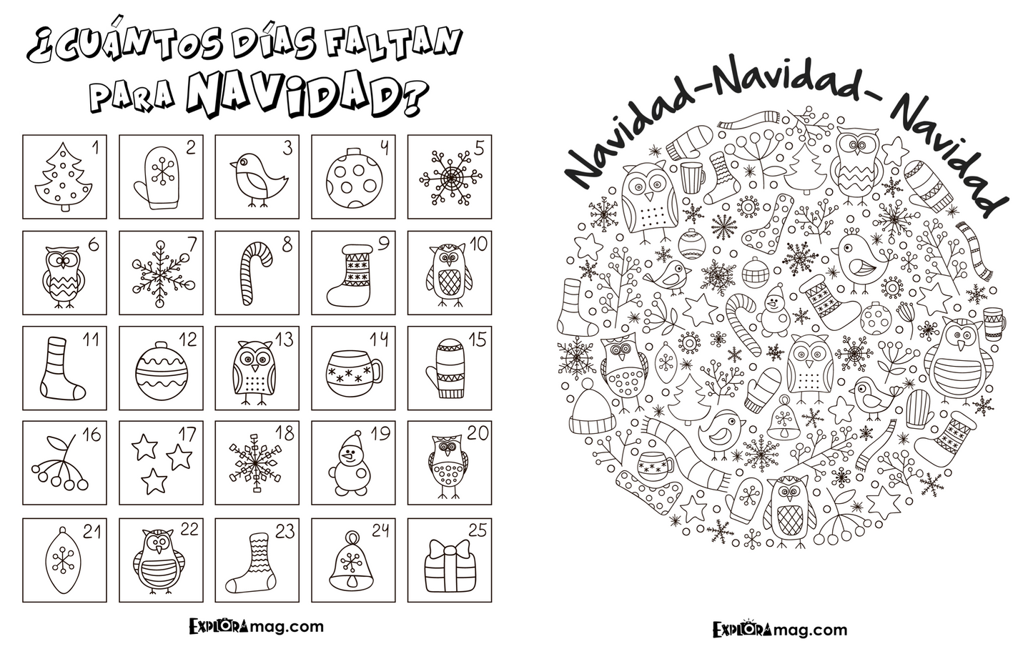 Actividades Navidad